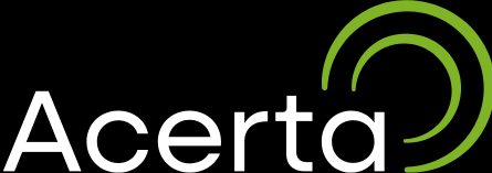 ACerta Logo Black Background